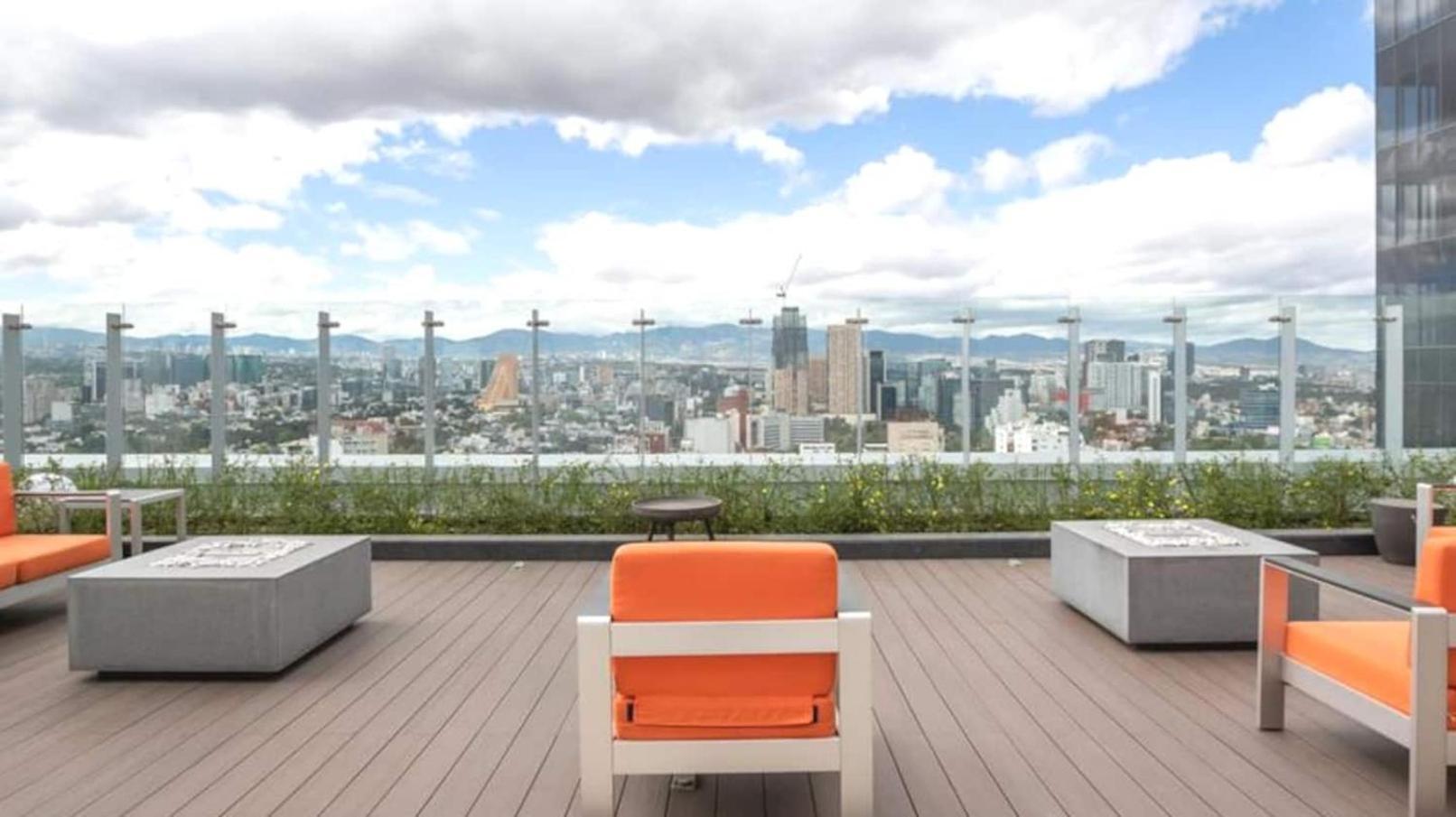 Alluring Views, Luxuriously Appointed In Polanco 멕시코 시 외부 사진