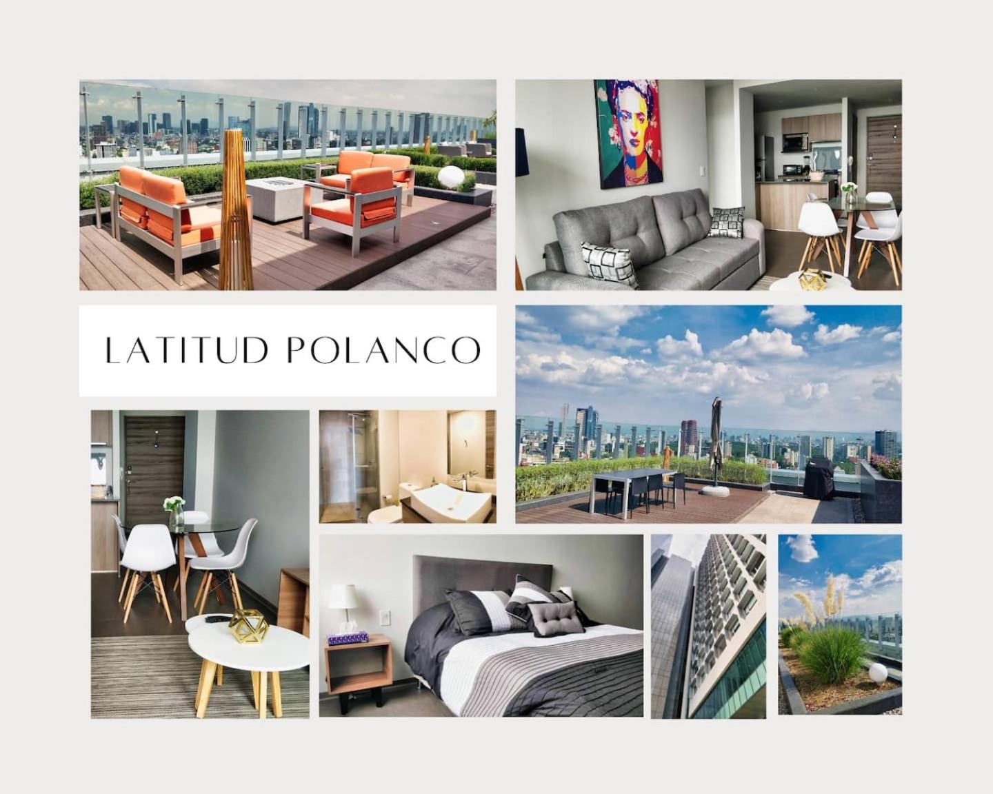 Alluring Views, Luxuriously Appointed In Polanco 멕시코 시 외부 사진