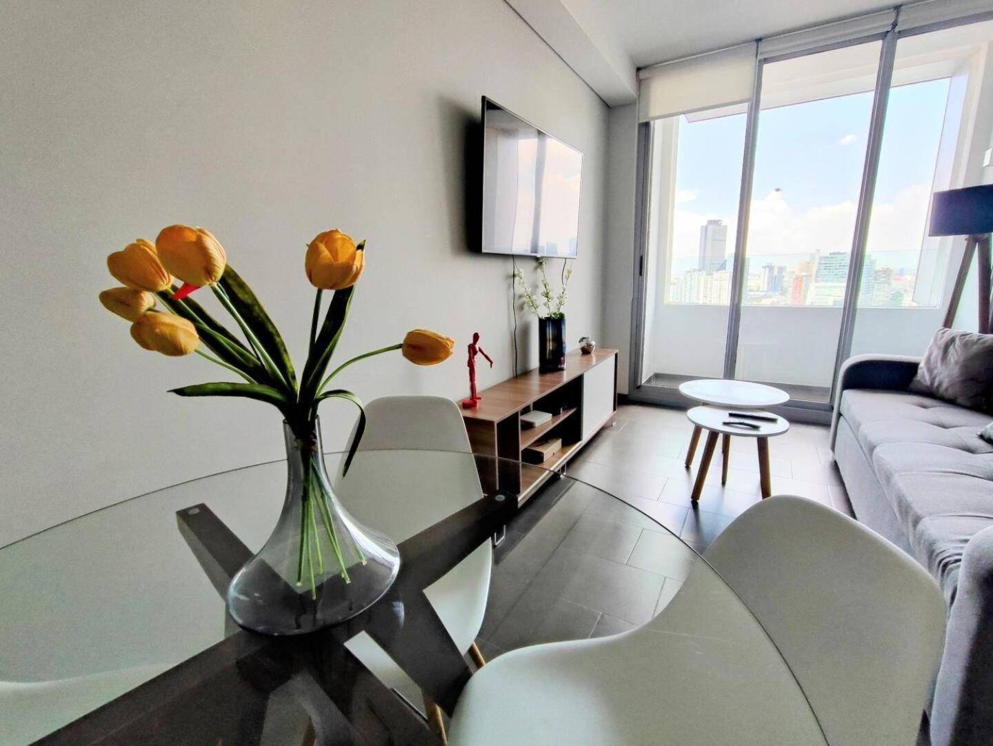 Alluring Views, Luxuriously Appointed In Polanco 멕시코 시 외부 사진