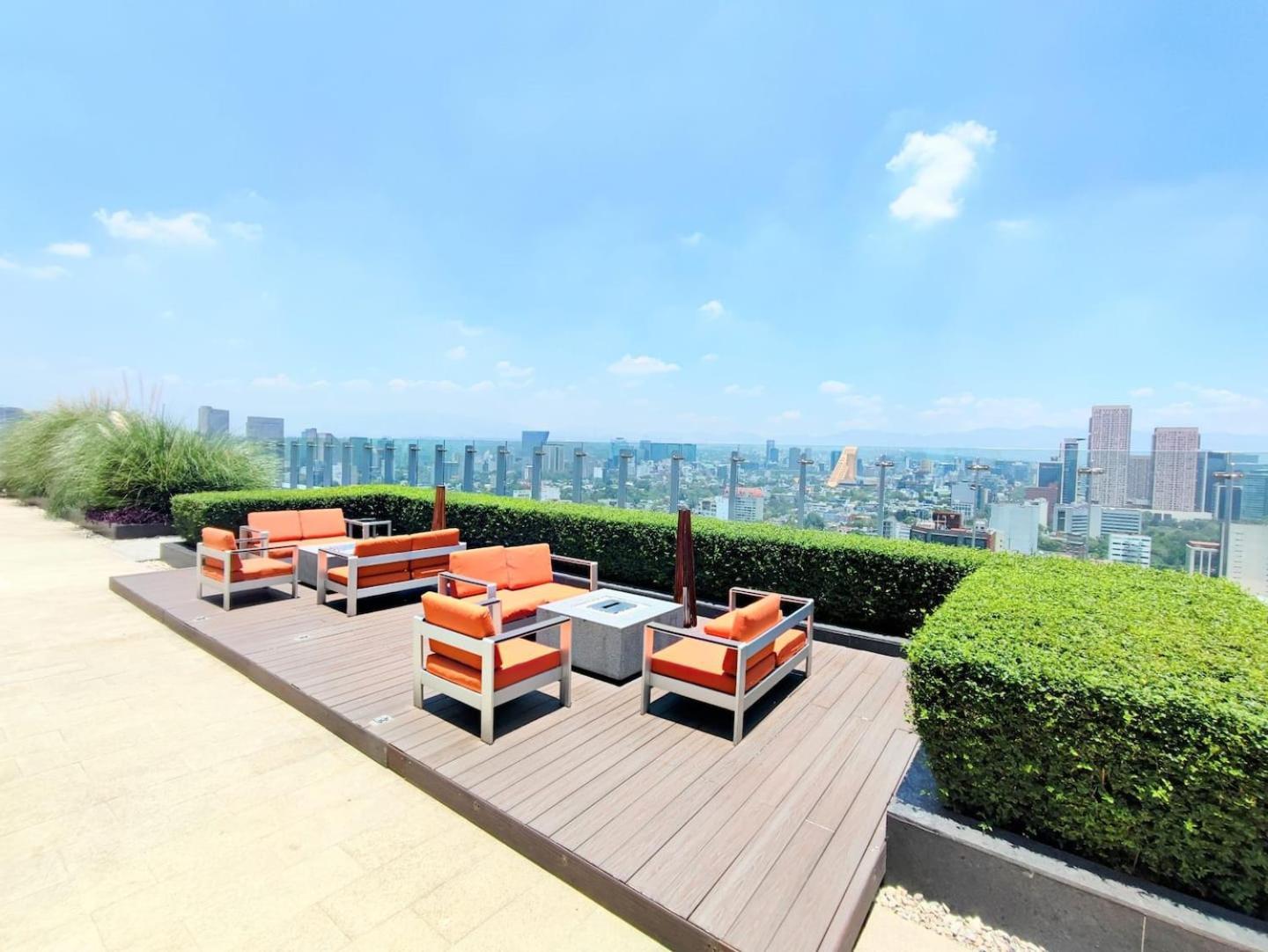 Alluring Views, Luxuriously Appointed In Polanco 멕시코 시 외부 사진